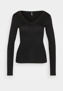 Pieces Pcbarbera - Longsleeve - Black 12 Pieces Pcbarbera - Longsleeve - Black -Pieces 73e7cb6cd1be428b9982b164e8de0340