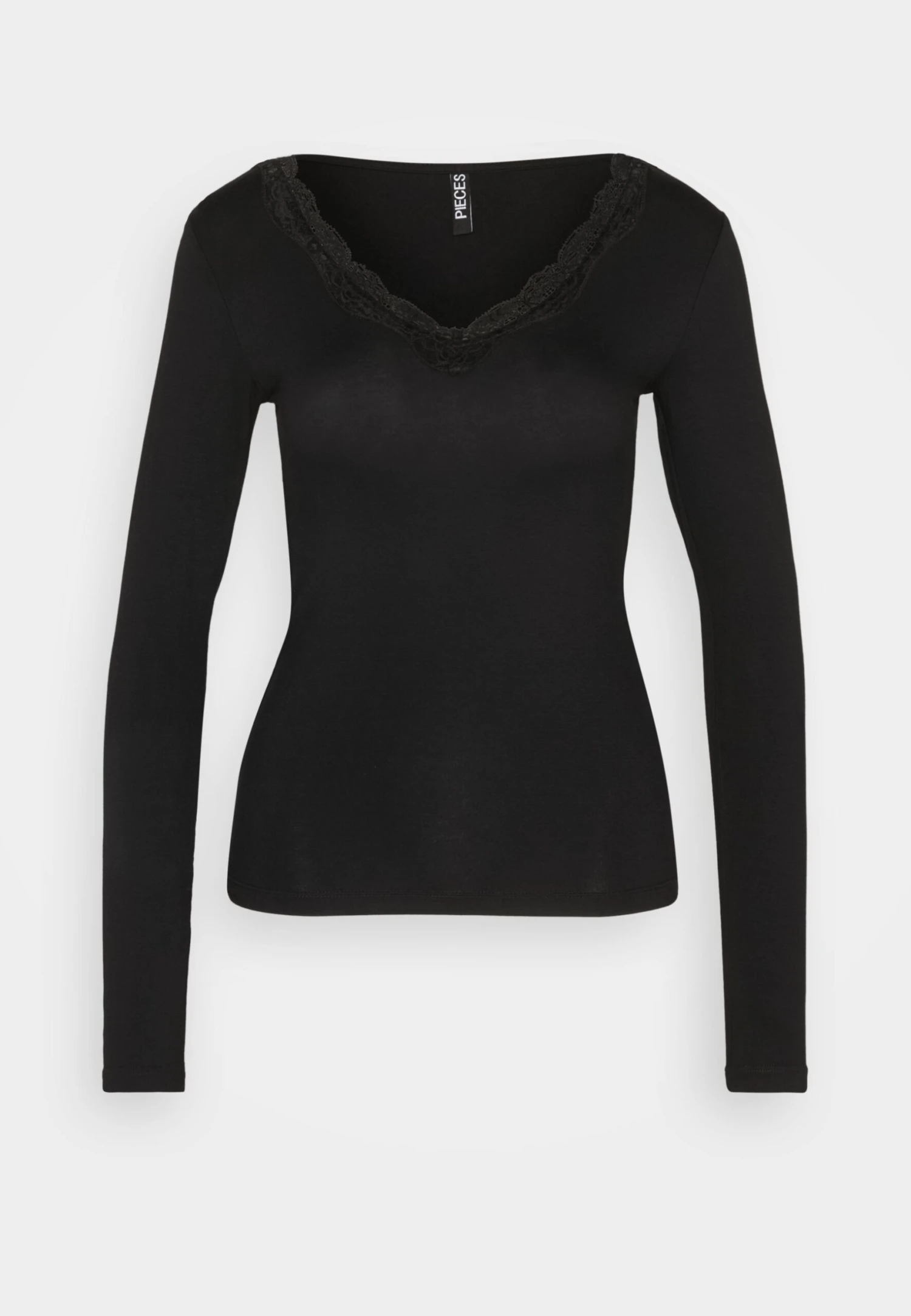 Pieces Pcbarbera - Longsleeve - Black 7 Pieces Pcbarbera - Longsleeve - Black - Afbeelding 5