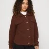 Pieces Pccarmello Jacket - Fleecejas - Chicory Coffee