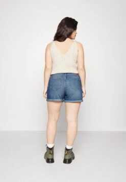 Pcpeggy - Shorts - Light Blue Denim 9 Pcpeggy - Shorts - Light Blue Denim -Pieces 751cda96b5c3475ba6f054e564530bea