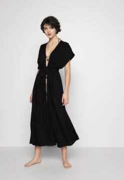 Pieces Pcglinda Long Kimono - Strandaccessoire - Black -Pieces 769ecf2fbf624cbfb56dc1171b7fc3db