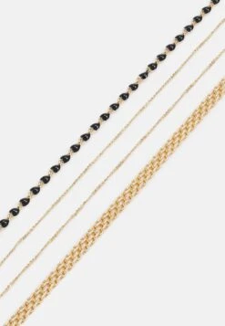 Pieces Pcsui Choker 3 Pack - Ketting - Gold-Coloured -Pieces 76c4e7d6757f4884a9b73ac27a21ffb5