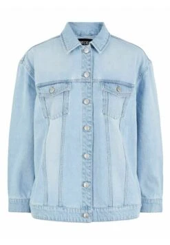 Pieces Pclou - Spijkerjas - Light Blue Denim -Pieces 76e71c309e1846b395e6d442f27dd8bd