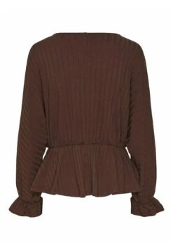 Pieces Langarm Pcsavora - Blouse - Shaved Chocolate 13 Pieces Langarm Pcsavora - Blouse - Shaved Chocolate -Pieces 7775b092d6a64eef89340033a1179e05