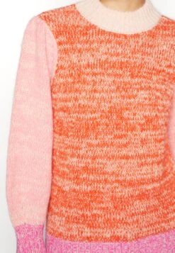 Pieces Pcfelisia High Neck- Trui - Tangerine Tango -Pieces 7892acdbf4b949aaa7a508e089d3b9e4