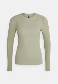Pieces Pcruka Puff - Longsleeve - Tea