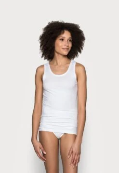 Pieces Pcsirene Tank - Hemd - Bright White