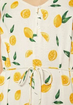 Pcnya Button Dress - Jurk - Birch/Lemon 13 Pcnya Button Dress - Jurk - Birch/Lemon -Pieces 7bd0ff29db764057b074e5a3301f10f9