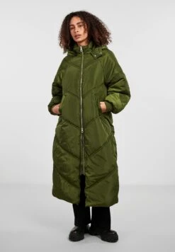 Pieces Felicity - Winterjas - Chive