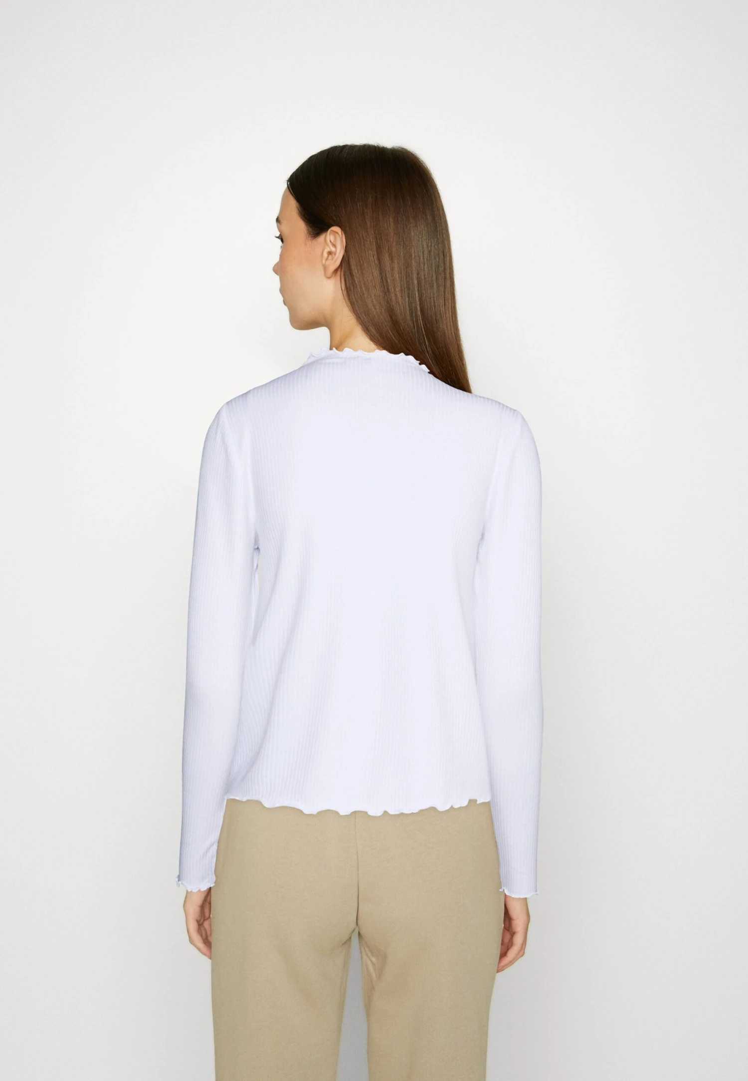 Pieces Pcnicca - Longsleeve - Bright White 5 Pieces Pcnicca - Longsleeve - Bright White - Afbeelding 3