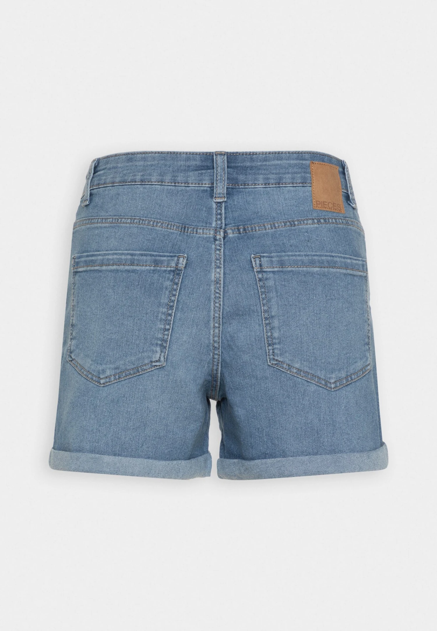 Pieces Pcpeggy - Jeansshort - Light Blue Denim 8 Pieces Pcpeggy - Jeansshort - Light Blue Denim - Afbeelding 6