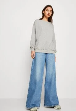 Pieces Pcchilli Summer - Sweater - Light Grey Melange -Pieces 810577c5138049899e7897931c4f9905