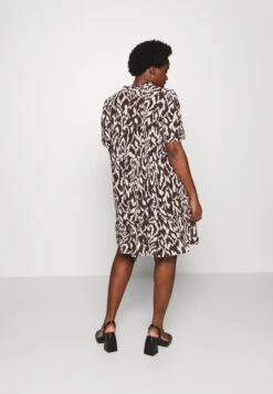 Pcjeanita Dress - Blousejurk - Mole -Pieces 81fcba362dae48faa9a993450db2b86c