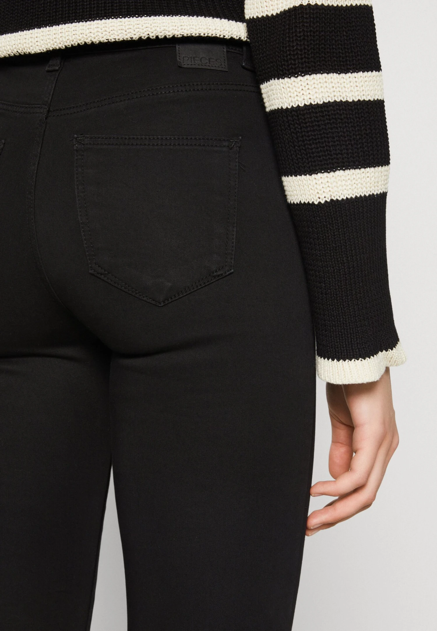 Pieces Pctalia - Jeans Skinny Fit - Black 8 Pieces Pctalia - Jeans Skinny Fit - Black - Afbeelding 6