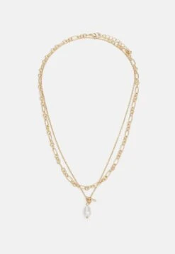 Pieces Pcbedella Combi Necklace 2Pack - Ketting - Gold-Coloured