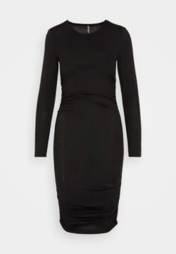 Pieces Pcmina Dress - Jerseyjurk - Black -Pieces 845ca2532a3d41178ec8ea0b29943fe1