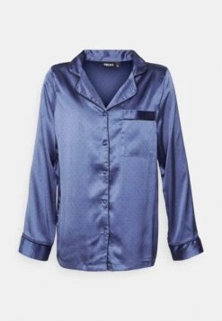 Pieces PcadelaSet - Badjas - Gray Blue/Dot -Pieces 86769a41bd47446cbf36bc086db8d870