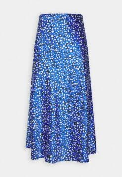 Pieces Pckate Midi Skirt - A-Lijn Rok - Mazarine Blue -Pieces 86ff2e2306484b92add3236282b54440