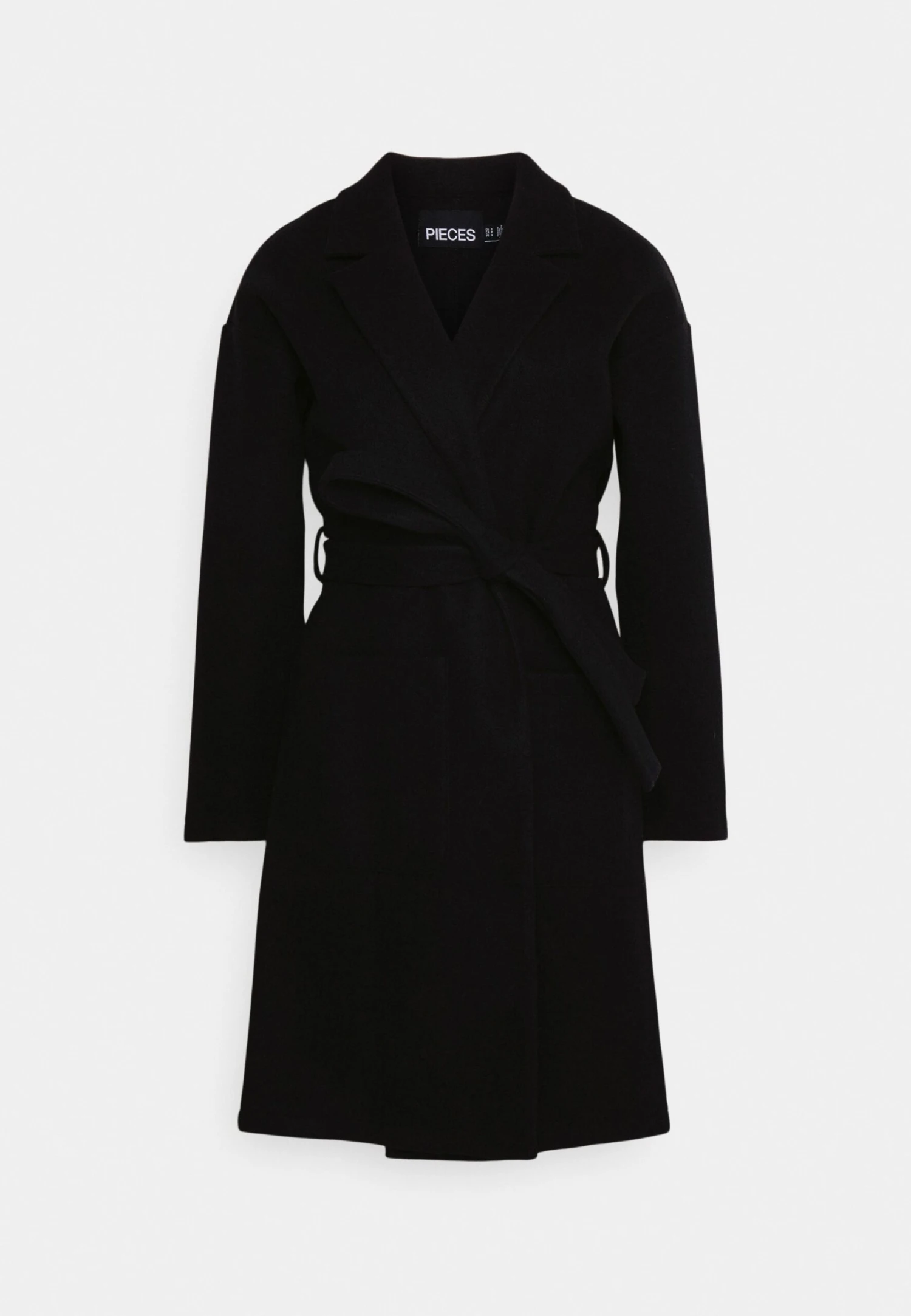 Pieces Pcjolene Light Jacket - Mantel - Black 6 Pieces Pcjolene Light Jacket - Mantel - Black - Afbeelding 4