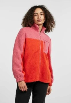 Pieces Teddy Pcdufla - Fleecejas - Fruit Dove