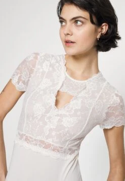 Pieces Pcsicca Open Neck Bodystocking - Body - Whitecap Gray -Pieces 8b15ab21d37645dd97e67ab278e9c78c