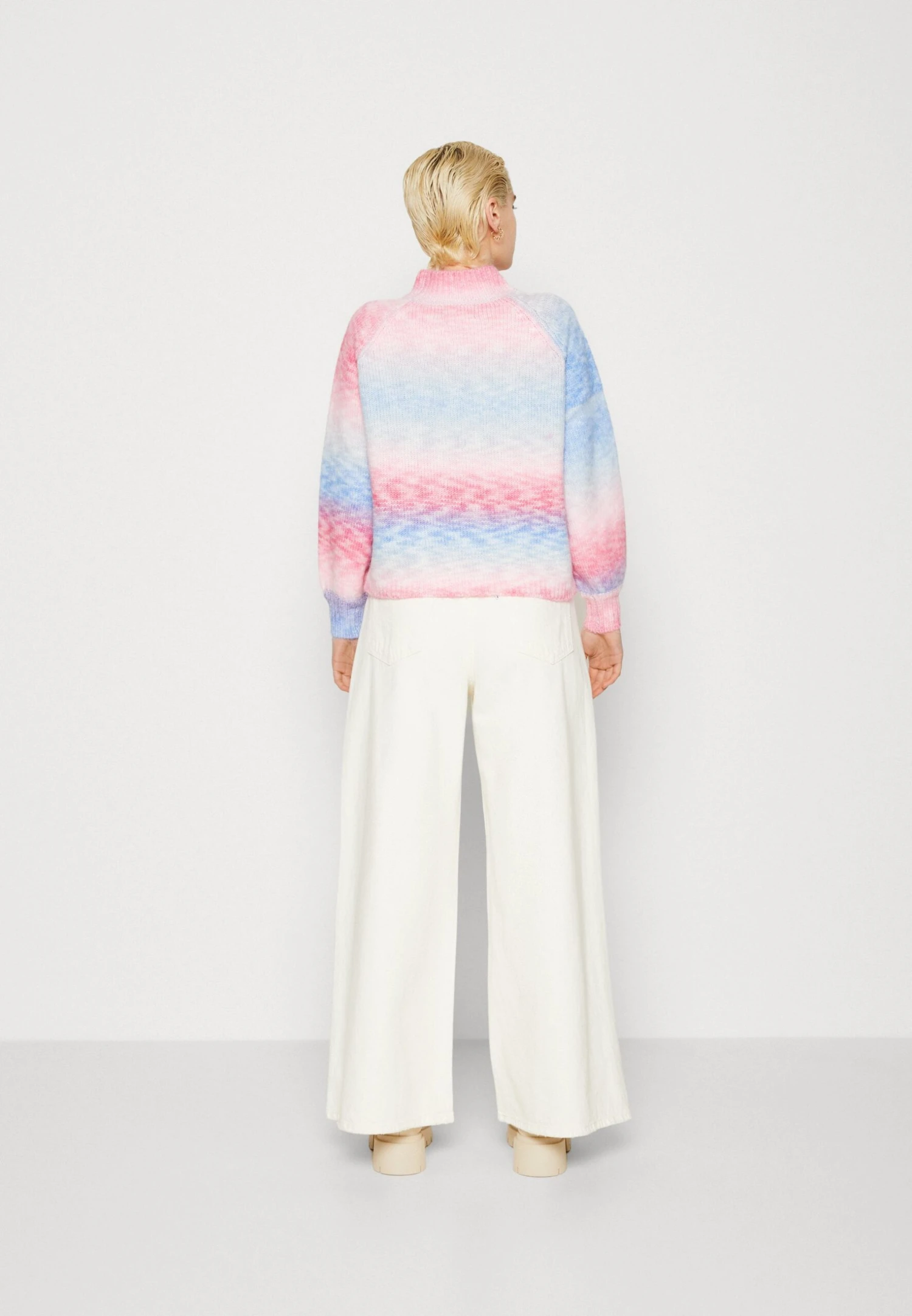 Pieces Pcrainbow Crewneck - Trui - Granada Sky/Multi 5 Pieces Pcrainbow Crewneck - Trui - Granada Sky/Multi - Afbeelding 3