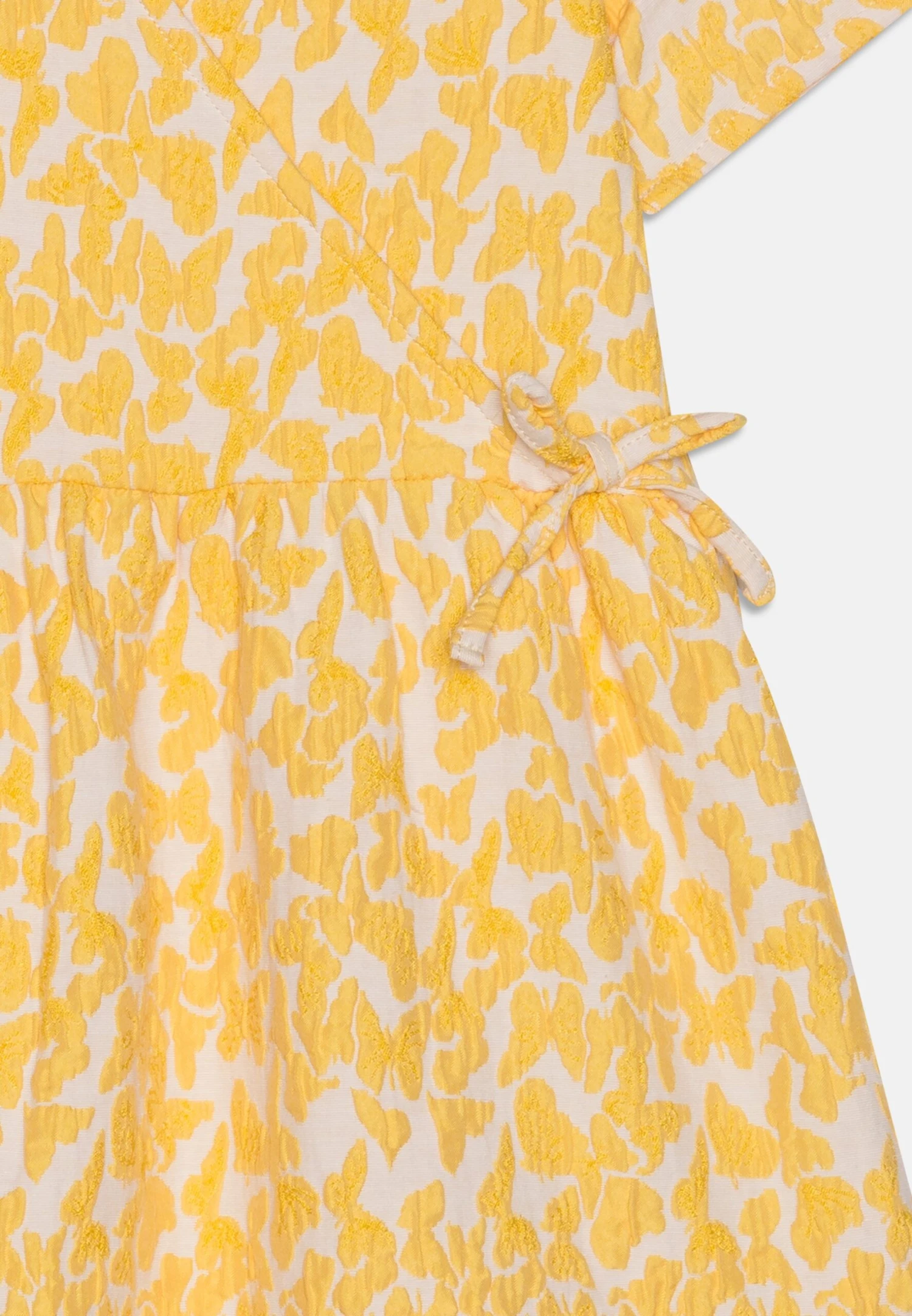 Pieces Kids Pkmaya Wrap Dress - Jurk - Yellow 5 Pieces Kids Pkmaya Wrap Dress - Jurk - Yellow - Afbeelding 3