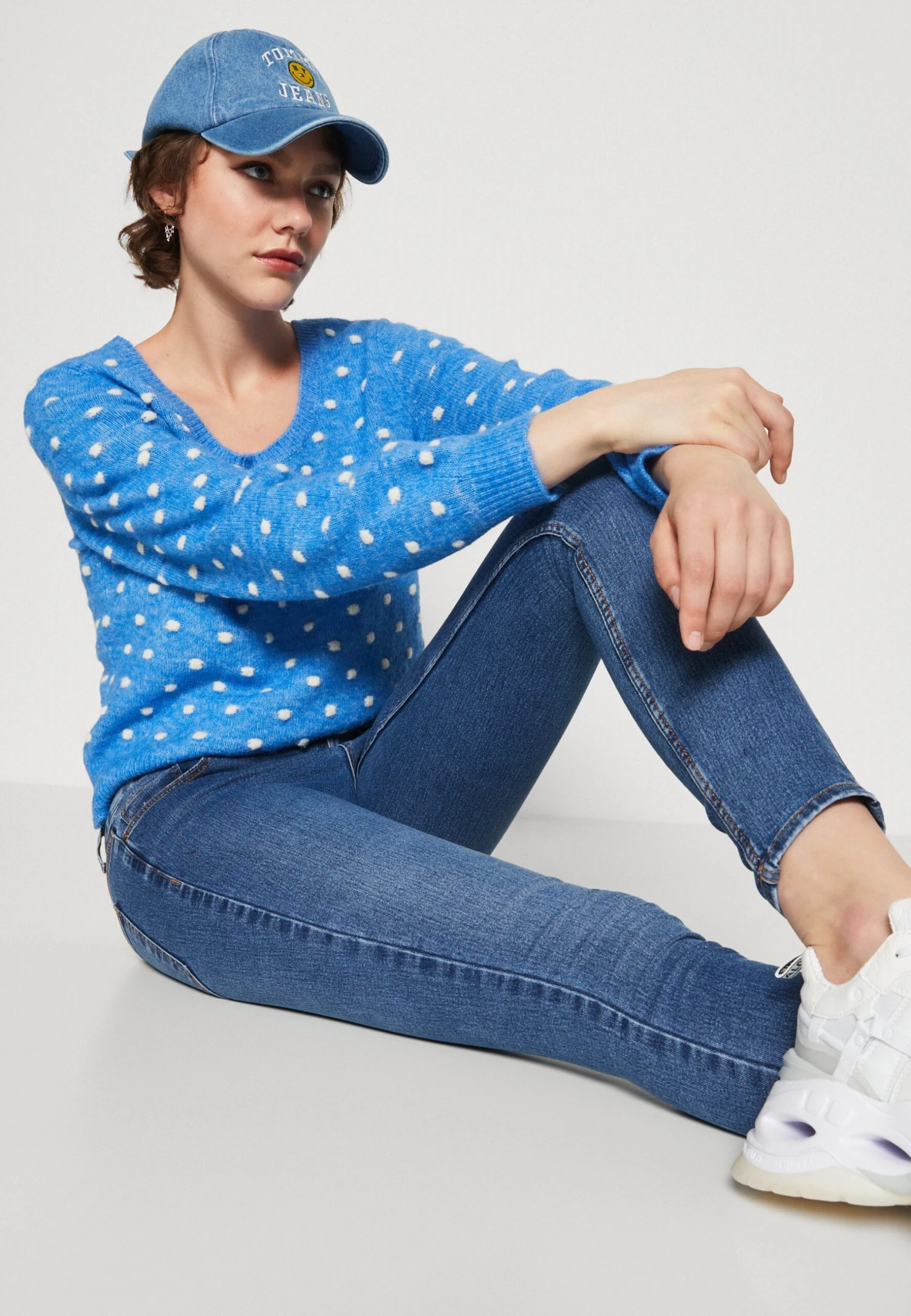 Pieces Pcpeggy - Jeans Skinny Fit - Medium Blue Denim 6 Pieces Pcpeggy - Jeans Skinny Fit - Medium Blue Denim - Afbeelding 4