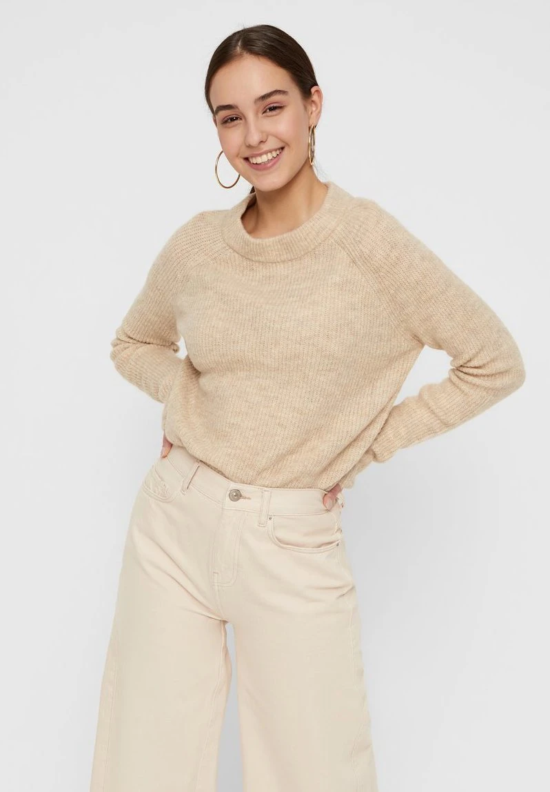 Pieces Pcellen O Neck- Trui - White Pepper 3 Pieces Pcellen O Neck- Trui - White Pepper