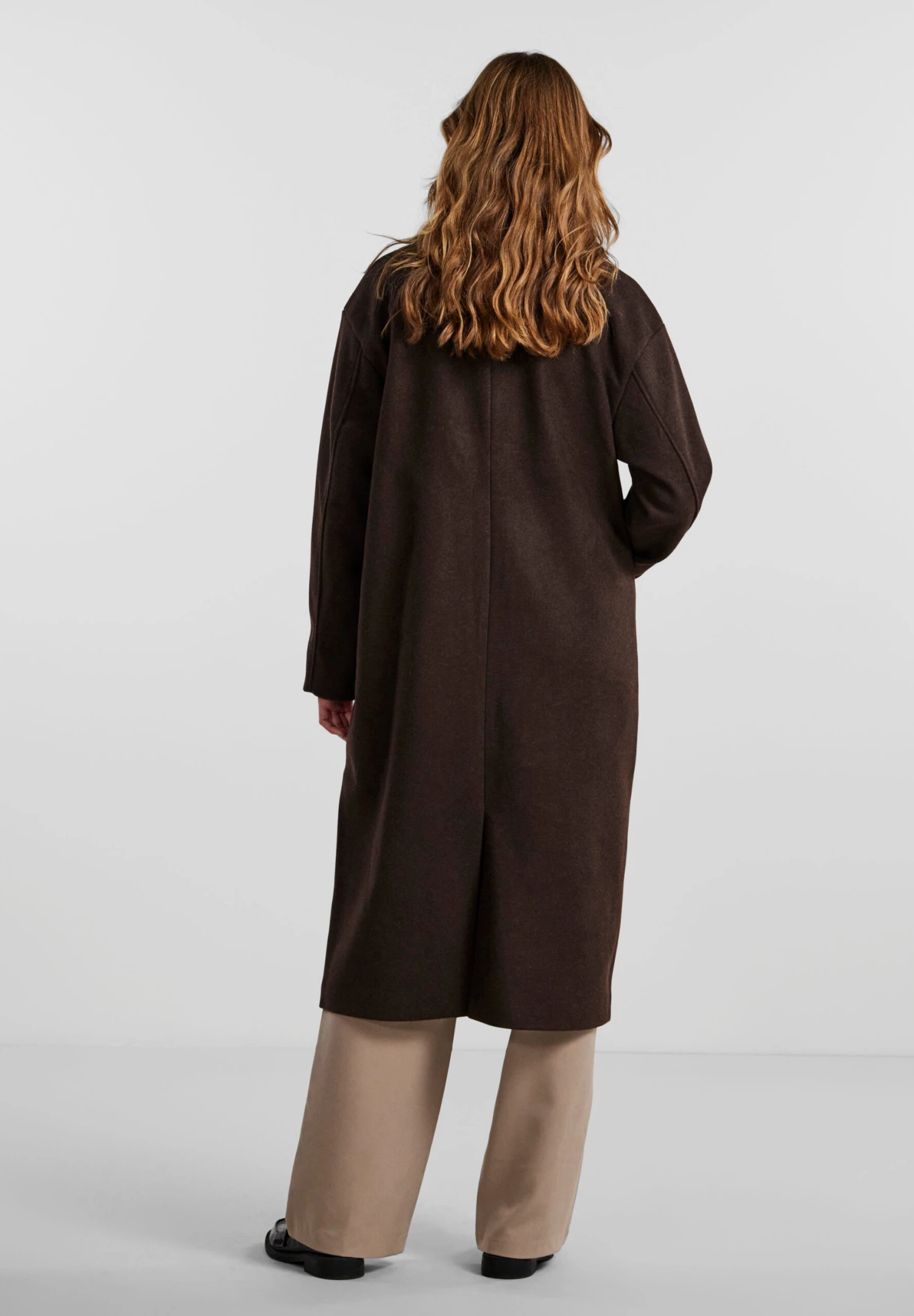 Pieces Pcnili Long - Mantel - Chicory Coffee 5 Pieces Pcnili Long - Mantel - Chicory Coffee - Afbeelding 3