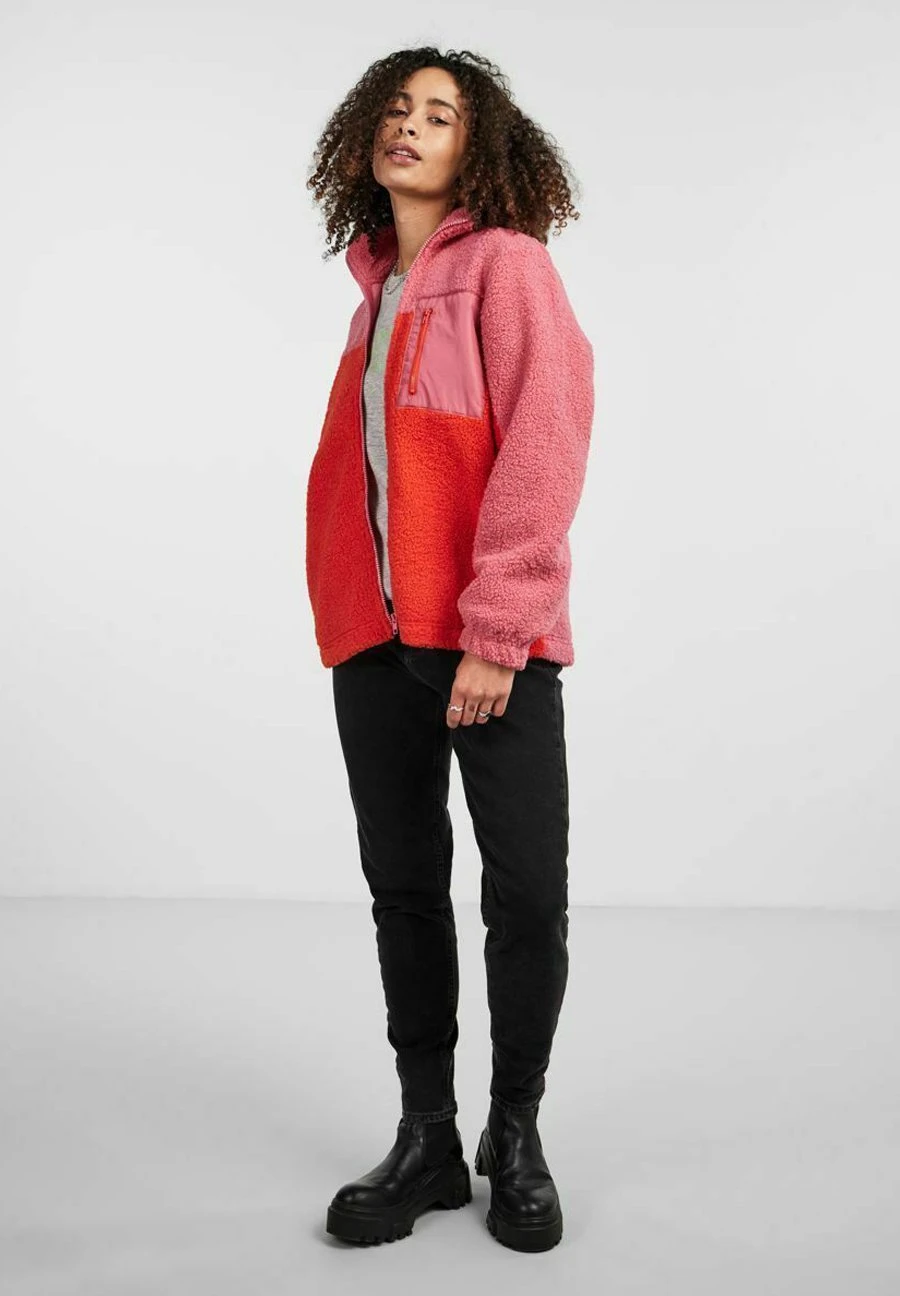 Pieces Teddy Pcdufla - Fleecejas - Fruit Dove 4 Pieces Teddy Pcdufla - Fleecejas - Fruit Dove - Afbeelding 2