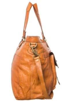 Pieces Totally Royal- Weekendtas - Cognac -Pieces 93bb9fdd370241c58b49f52afe8192c3