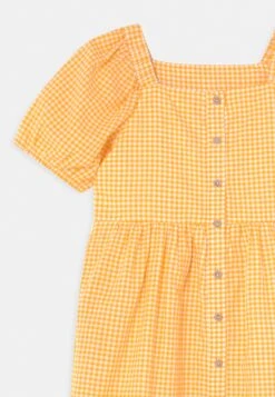 Pieces Kids Lpalma Dress - Blousejurk - Artisans Gold/Bright White -Pieces 95caeb44f9474be4ad74b2d19ae48a00