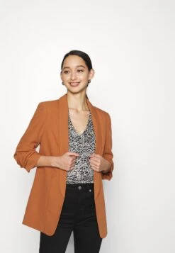 Pieces Pcbosella 3/4 - Blazer - Mocha Bisque -Pieces 95dd9fde35814989b586e145dc0a5d44