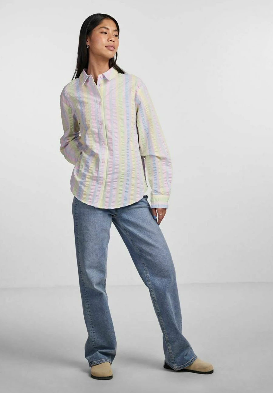 Pieces Pckaitlyn - Overhemdblouse - Pink Lady 4 Pieces Pckaitlyn - Overhemdblouse - Pink Lady - Afbeelding 2