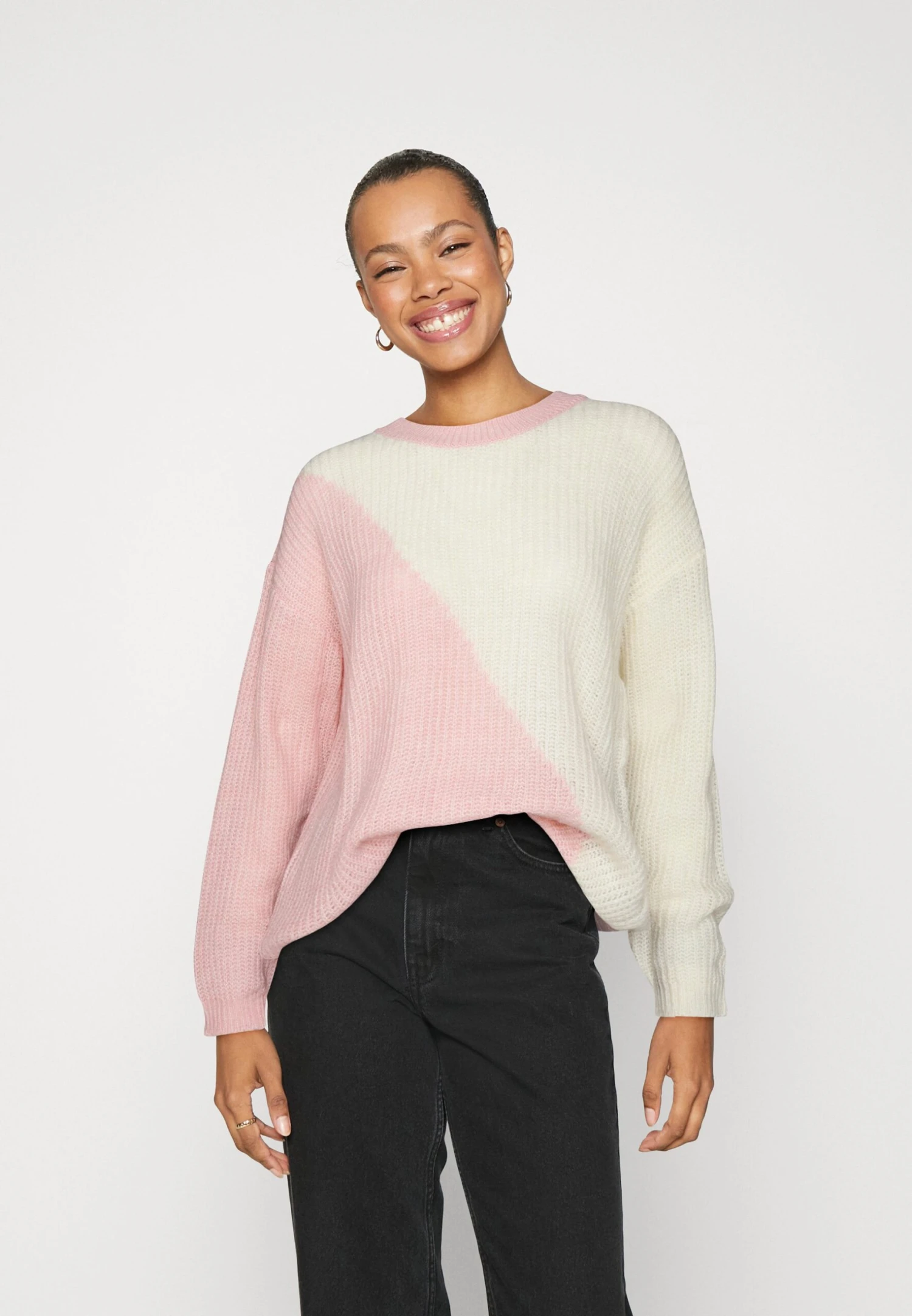 Pieces Pcnille- Trui - Rose Shadow/Antique White 3 Pieces Pcnille- Trui - Rose Shadow/Antique White