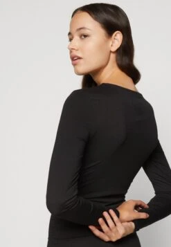 Pieces Pcmina Dress - Jerseyjurk - Black -Pieces 9c99387db29a44bfaafcb6f7b247577c