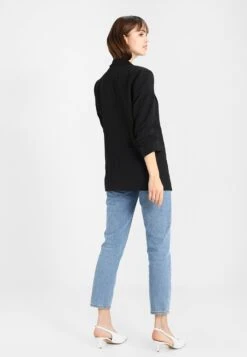 Pieces Pcbosella 3/4 - Blazer - Black -Pieces 9d2188b5dcaa4f94867309c6a40fd2b1