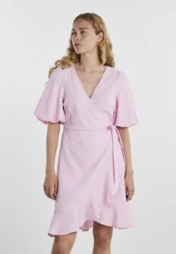 Pieces KasidyWrap- Jurk - Pink Lady