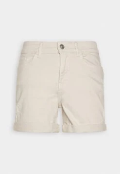 Pieces Pckiggy Fold Up - Jeansshort - Cloud Dancer -Pieces 9dedfa3b69cd4e22a677273dc46b226d