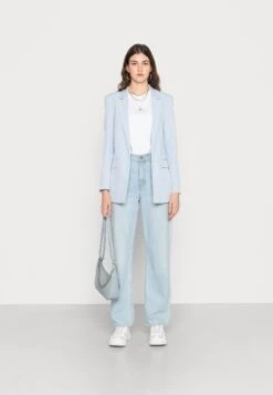 Pieces Pcbossy Ls Noos - Halflange Jas - Kentucky Blue -Pieces a098193516c44d8fa0eb62be111e04bd