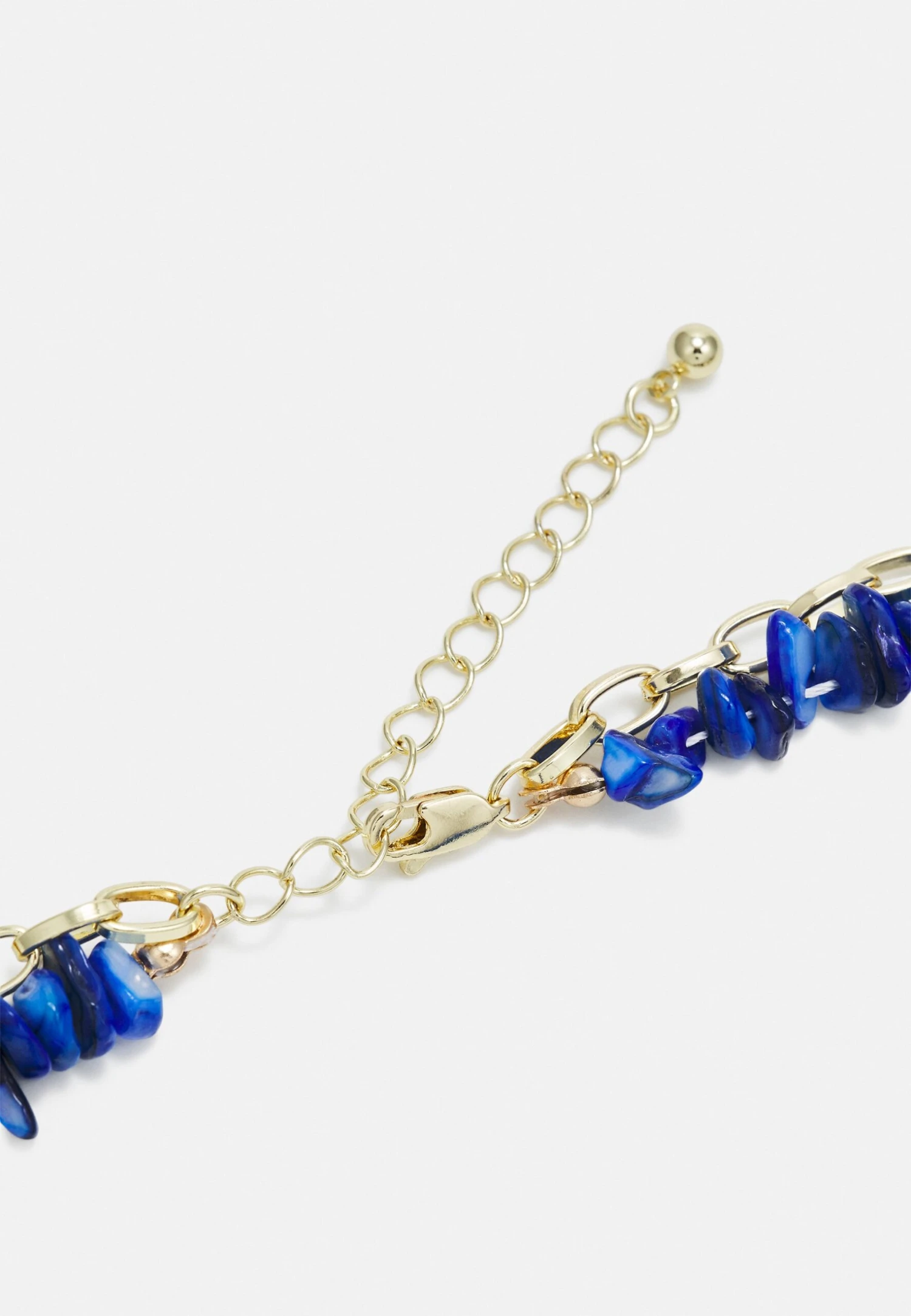 Pieces Pcjassi Combi Necklace - Ketting - Gold Colour/Kentucky Blue 4 Pieces Pcjassi Combi Necklace - Ketting - Gold Colour/Kentucky Blue - Afbeelding 2