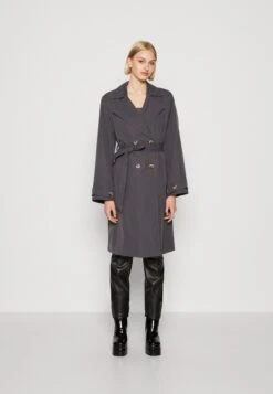 Pieces Pcjikkie Belt - Trenchcoat - Magnet