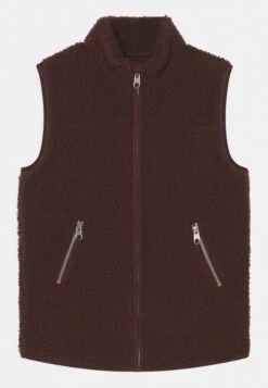 Pieces Kids Lpdaisy Long- Bodywarmer - Chicory Coffee