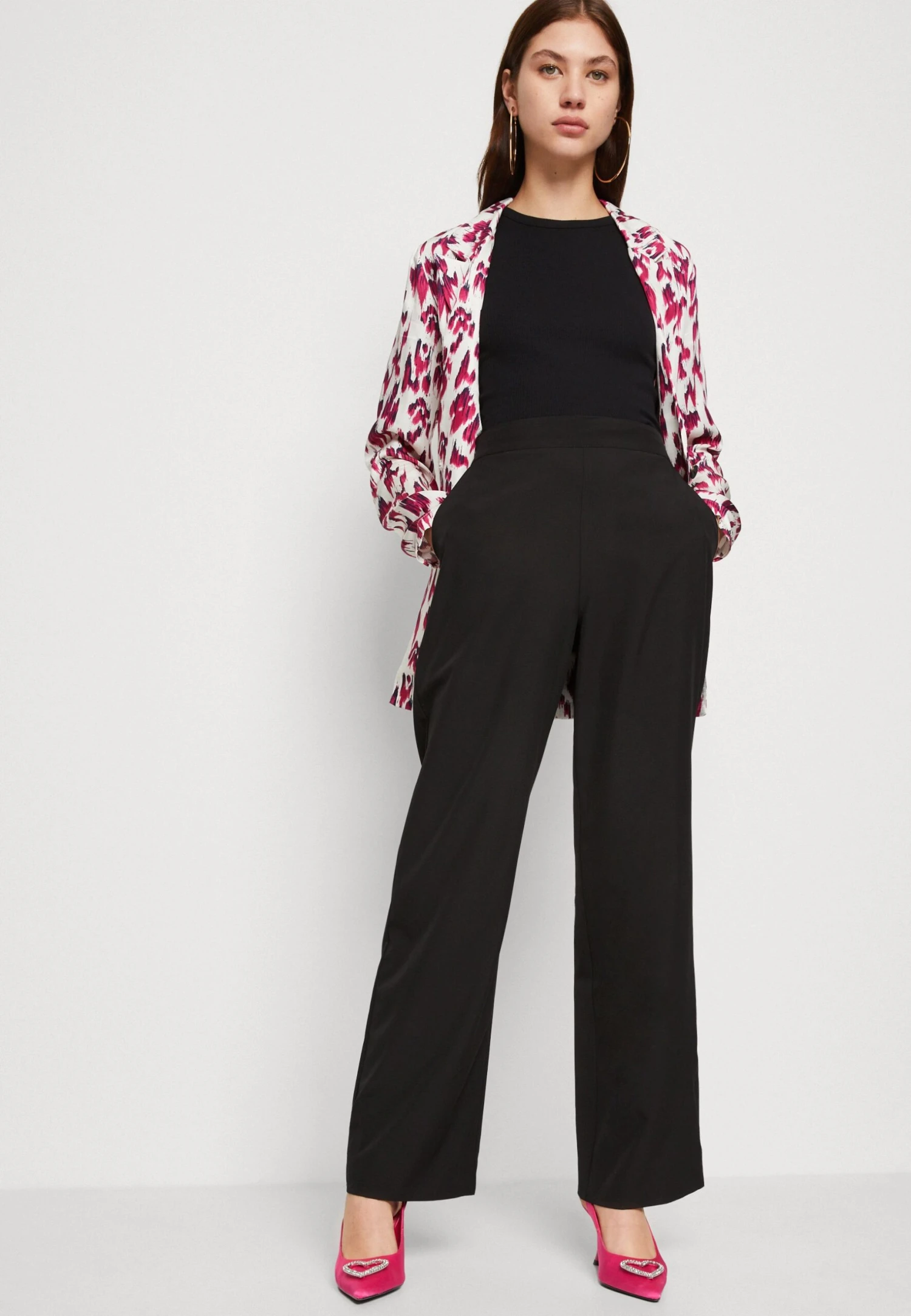 Pieces Pcgurla Pants - Broek - Black 6 Pieces Pcgurla Pants - Broek - Black - Afbeelding 4