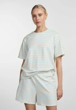 Pieces T-Shirt Print - Cloud Dancer