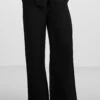 Pieces Mit Weitem Bein - Broek - Black -Pieces a64638dc697447cca8b49861fefdc97e