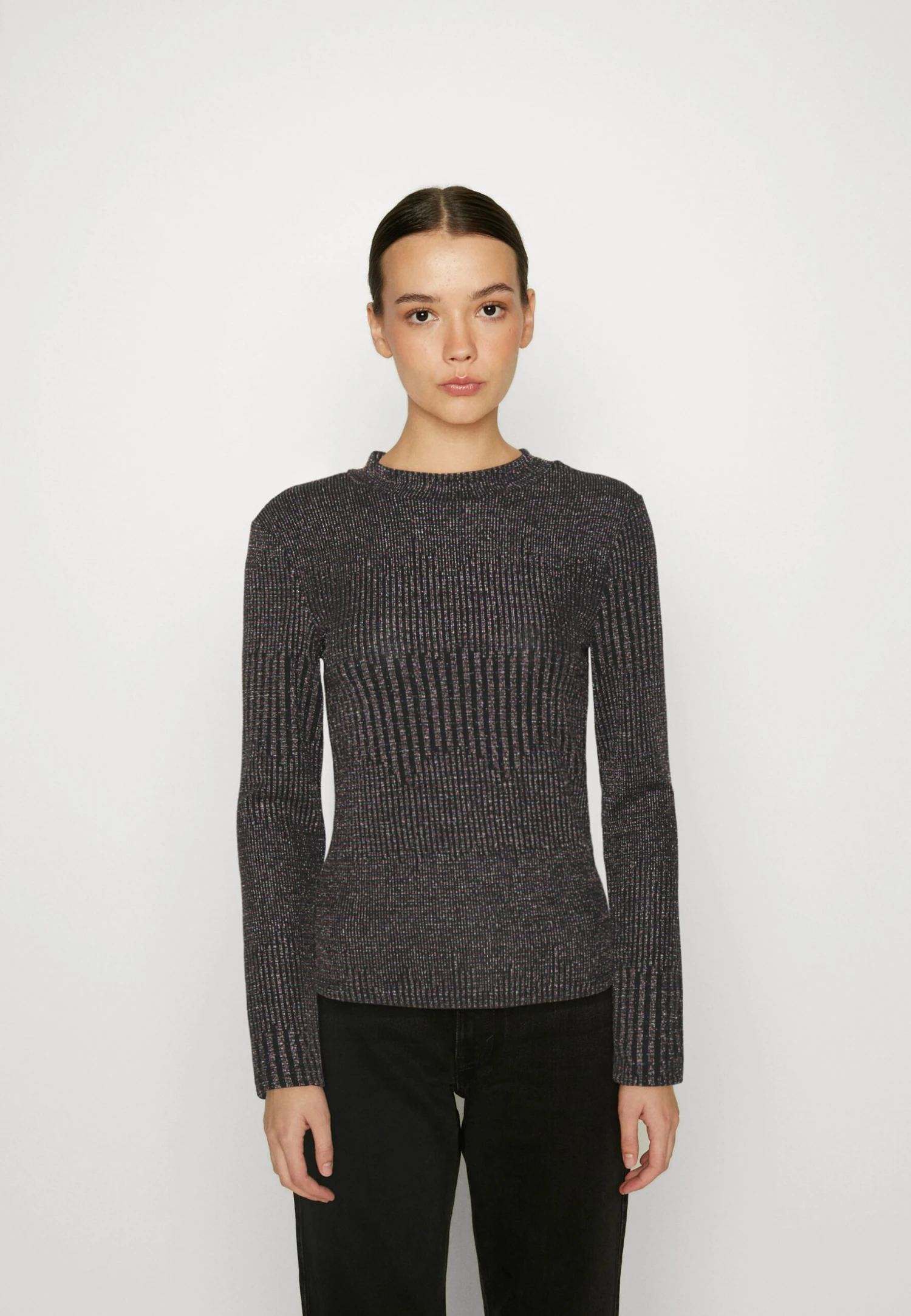 Pieces Pcmary - Trui - Black/Glitter 3 Pieces Pcmary - Trui - Black/Glitter