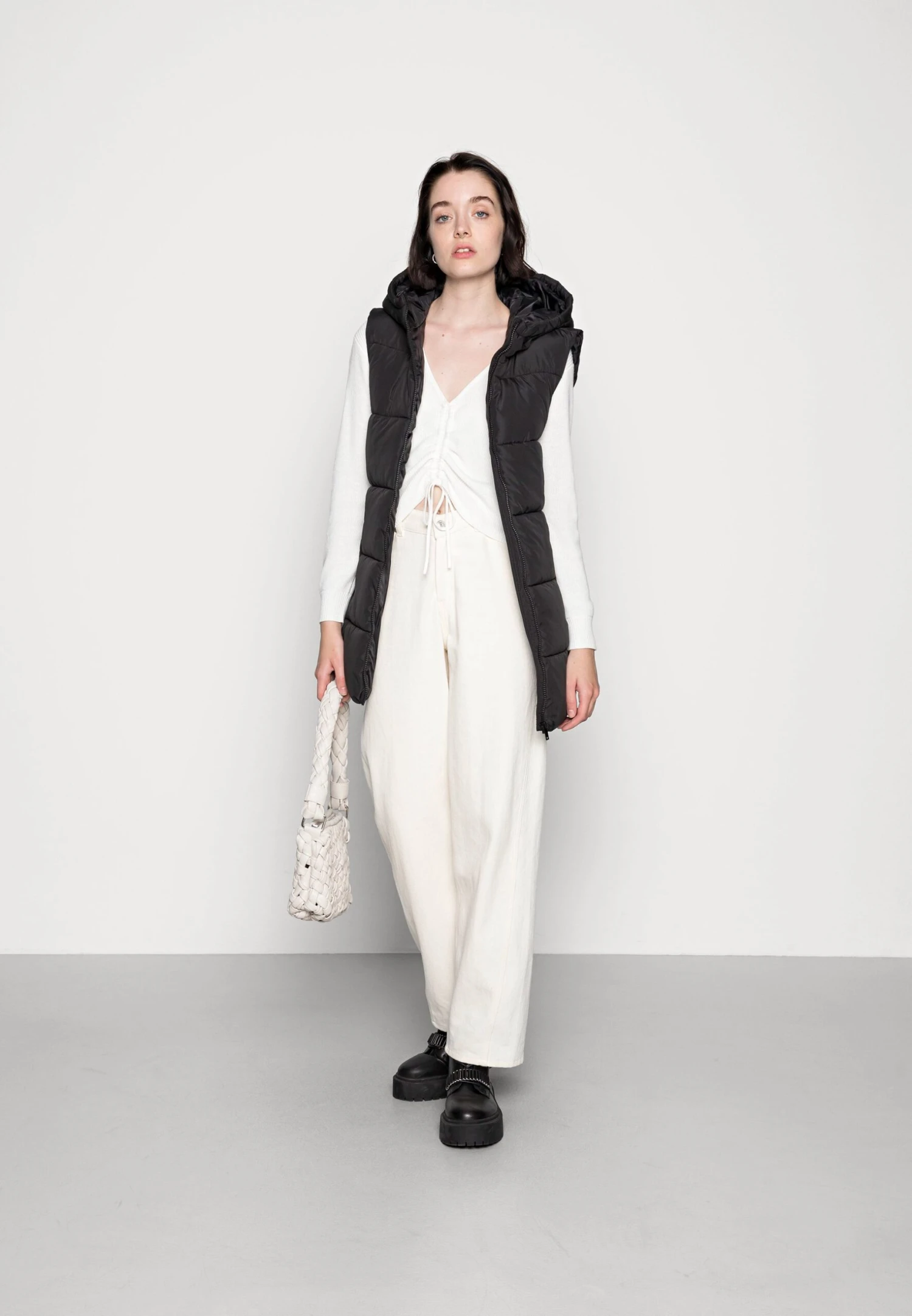 Pieces Pcbee New Puffer Vest - Bodywarmer - Black 4 Pieces Pcbee New Puffer Vest - Bodywarmer - Black - Afbeelding 2