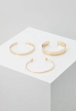 Pieces Pcmadelino Bracelets 3 Pack - Armband - Gold-Coloured